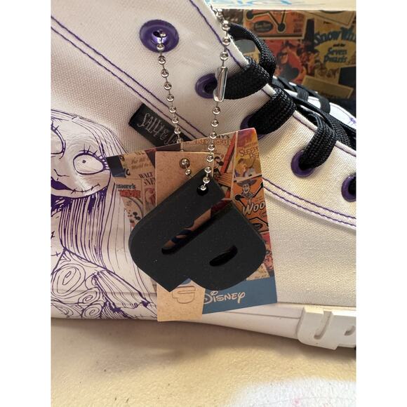 Disney Nightmare Before Christmas Shoes Mens Size 12 Jack Sally Ground Up Canvas - Picture 6 of 16